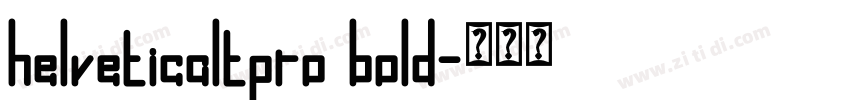helveticaltpro bold字体转换 helveticaltpro bold字体转换